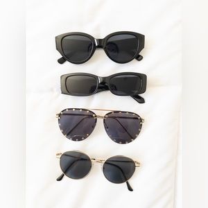 Sunglasses (all 4 pairs)